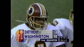 The Washington Redskins Marching Band  TV Clip  1992 GAME 3 [upl. by Ynatil]