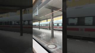 ICE Durchfahrt Doppel Traktion Bahn Eisenbahn Schnellzug Deutschland [upl. by Cormier]