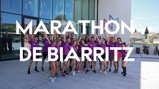 Marathon de Biarritz avec Le Connecteur [upl. by Yleme381]