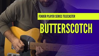 Fender Player Series Butterscotch Telecaster [upl. by Guerra838]