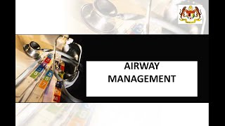 Airway Management in ALS [upl. by Keithley859]