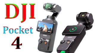 DJI Pocket 4 Leaks  Design Specification amp Release Date Revel The Handheld Filming of the Future [upl. by Yawnoc]