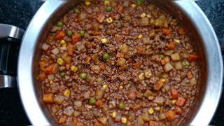 Savoury Beef Mince Meat Recipe [upl. by Streeter311]