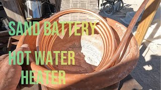 165  Sand Battery Hot Water Heater Part  1 [upl. by Senga]