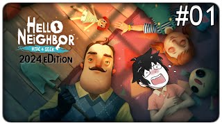 SCOPRIAMO LA TRISTE STORIA DEI FIGLI DEL VICINO di nuovo  Hello Neighbor Hide amp Seek 2024  ep01 [upl. by Aurelie]