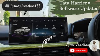 Tata Harrier Software Update All issues resolved [upl. by Grossman692]