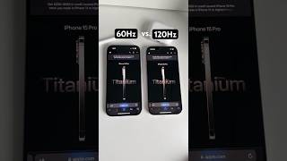 iPhone Display Comparison in Slow Motion [upl. by Gautea37]