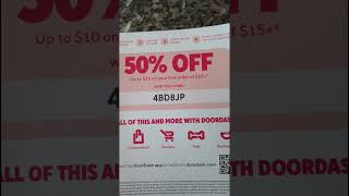 DoorDash Promo Code [upl. by Nicolette]