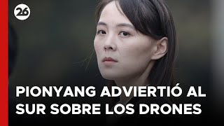 COREA DEL NORTE  Pionyang advirtió al sur sobre un quotdesastrequot si vuelve a enviar drones al norte [upl. by Kain66]