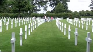 Visit To Margraten WW2 American Cemetery Holland [upl. by Nayek417]