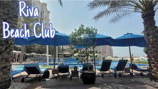 Riva Beach Club  Dubai UAE [upl. by Bruni]