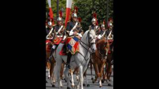 Republican Guard  Les Trompettes dAida French military fanfare [upl. by Sidney]