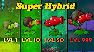 PVZ Super Hybrid Combine the STRONGEST SUPER PLANTS  Gameplay and Download [upl. by Slaby]