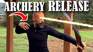 The Best Trad Archery Release Technique for Accurate Arrow Flight [upl. by Mini]