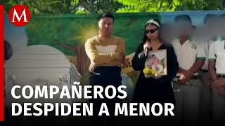 En Veracruz pobladores de Jáltipan rinden homenaje a menor de 13 años que murió atropellado [upl. by Sclater]