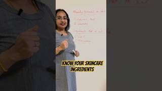 Skincare Ingrdients Explained  Breakdown Of Vitamin C amp Niacinamide skincareingredients [upl. by Redliw]