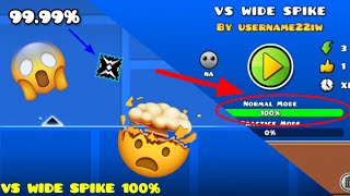 First Verifier  VS WIDE SPIKE 100  Geometry Dash 22 [upl. by Garcon264]