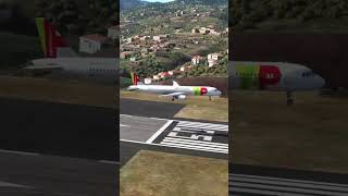 The Art of Wood Landing How TAP Pilots Tackle One of the Worlds Most Dangerous Airports msfs2020 [upl. by Joannes]