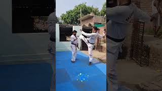 punch defense techniques kaise karekarate martialarts exercise taekwondo mma [upl. by Amlev440]