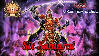 The Legendary Six Samurai  Ranked Gameplay Season 35  Road to Master  YuGiOh Master Duel [upl. by Brigitte]