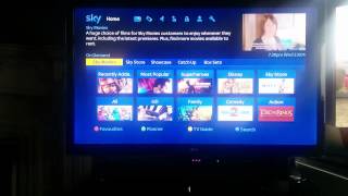 2014 Sky EPG update  New look Sky Guide [upl. by Anoj]