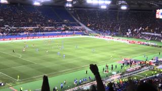 RomaNapoli 190513 21 Finale partita Live in HD dal settore ospiti [upl. by Harriet229]