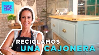 ¡COMO NUEVA 👉🏻 Aprende a RESTAURAR tu CAJONERA con Eugenia Zavaroni  Restauración y reparación [upl. by Hecklau]