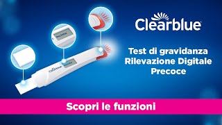 Come si utilizza Test di gravidanza Clearblue Rilevazione Digitale Precoce solo per l’Italia [upl. by Cronin]