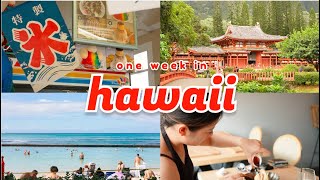 HAWAII VLOG 🌺 Family trip to Honolulu [upl. by Ihsir88]