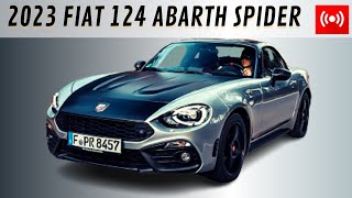 2025 Fiat 124 Abarth Spider  Redesign Exterior Changes Specs Detailed [upl. by Amend]