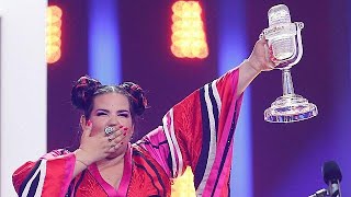 Israël remporte le concours Eurovision de la chanson [upl. by Eikcid636]