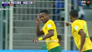 Themba Zwane Goals  Algeria vs Bafana Bafana 33 Goals Results And Extended Highlights2024 [upl. by Walke]