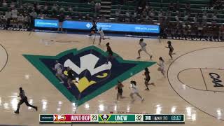 UNCW WBB  Highlights vs Winthrop 112024 [upl. by Llenehs]