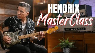 Hendrix Rhythm Masterclass With RJ Ronquillo  Hey Joe Style Double Stops 6ths And More [upl. by Eoz]