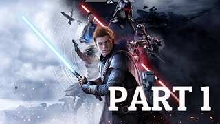 Star Wars Jedi Fallen Order  Part 1  Beginning of the Last Jedis Journey  1080p 60FPS HDR [upl. by Cloe807]