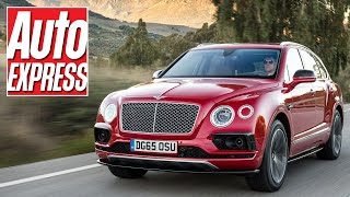 New Bentley Bentayga SUV review [upl. by Yrroc]