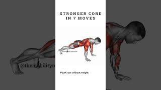 Get a Stronger Core in 7 easy steps shorts core coreworkout [upl. by Shiller553]