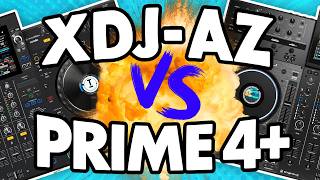 Battle of the Flagships XDJAZ vs Prime 4 Standalone DJ Systems [upl. by Nimocks284]