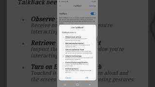 Voice Talk back on off setting📲🎙️😀all mobaile phone setting [upl. by Nedyaj98]