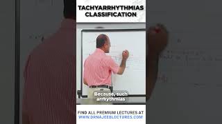 Tachyarrhythmias Classification drnajeeb drnajeeblectures youtubeshorts [upl. by Giffer]