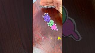 DIY Homemade icecream 🍦stickers for kids diy shorts kids viralshorts [upl. by Aneehsyt]