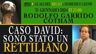 CASO DAVID SONO STATO UN RETTILIANO Con Rodolfo Garrido Cotham e Domenico Leone [upl. by Sined]