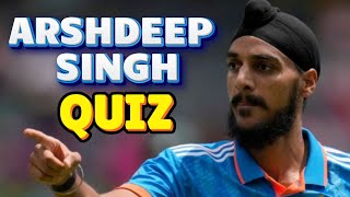 Arshdeep Singh’s QUIZ – Cricket Challenge  QUIZ BRAIN GAME friends quiz game [upl. by Nawat]