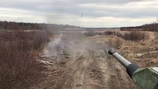 Firing some 40mm Bofors Cannon from Strf 90 [upl. by Jaddo221]