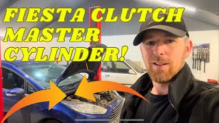 How to Change Ford Fiesta 1L EcoBoost Clutch Master Cylinder [upl. by Noivad]