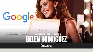 Belén Iannone incinta Instagram da piccola la Rodriguez risponde alle domande di Google [upl. by Anidem]