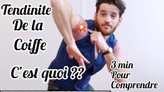 Comprendre en 3 minutes  La tendinite de la coiffe des rotateurs [upl. by Ecirum]