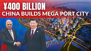 Land reclamation in the Indian Ocean¥400 billion China built Port City Colombo in Sri Lanka [upl. by Emirac]