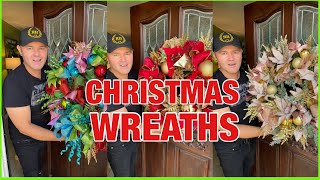 Christmas 2023 Decoration Ideas  Best Christmas Wreath Making Tips And Ideas  Ramon At Home [upl. by Einnoc]