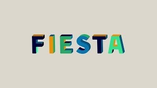 Fiesta Animated Typeface Promo [upl. by Auqenat994]